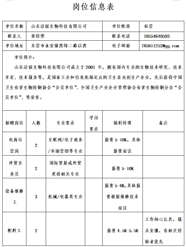 垦利胜坨最新招工信息及其社会影响分析