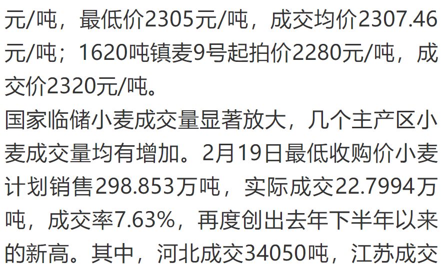 阜阳小麦行情最新动态解析