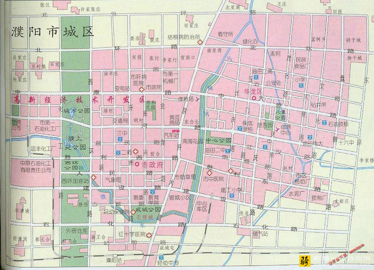 濮阳最新地图揭示城市发展与变迁新面貌