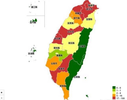 台湾最新地图揭示宝岛全新面貌全貌大揭秘