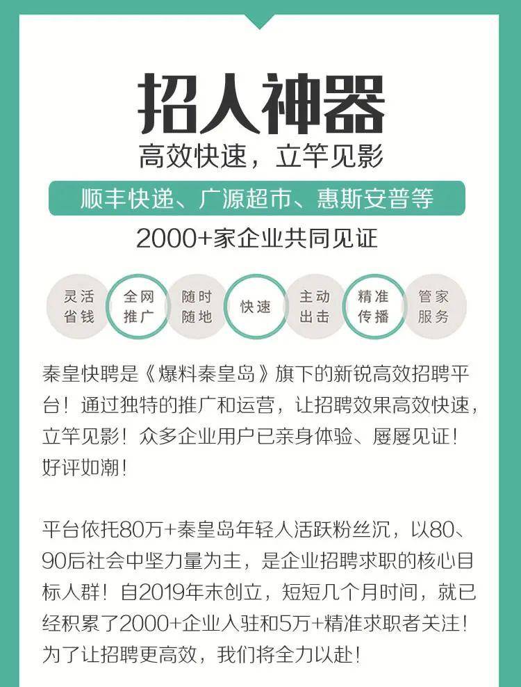 秦皇岛招聘网最新招聘动态深度解读与解析