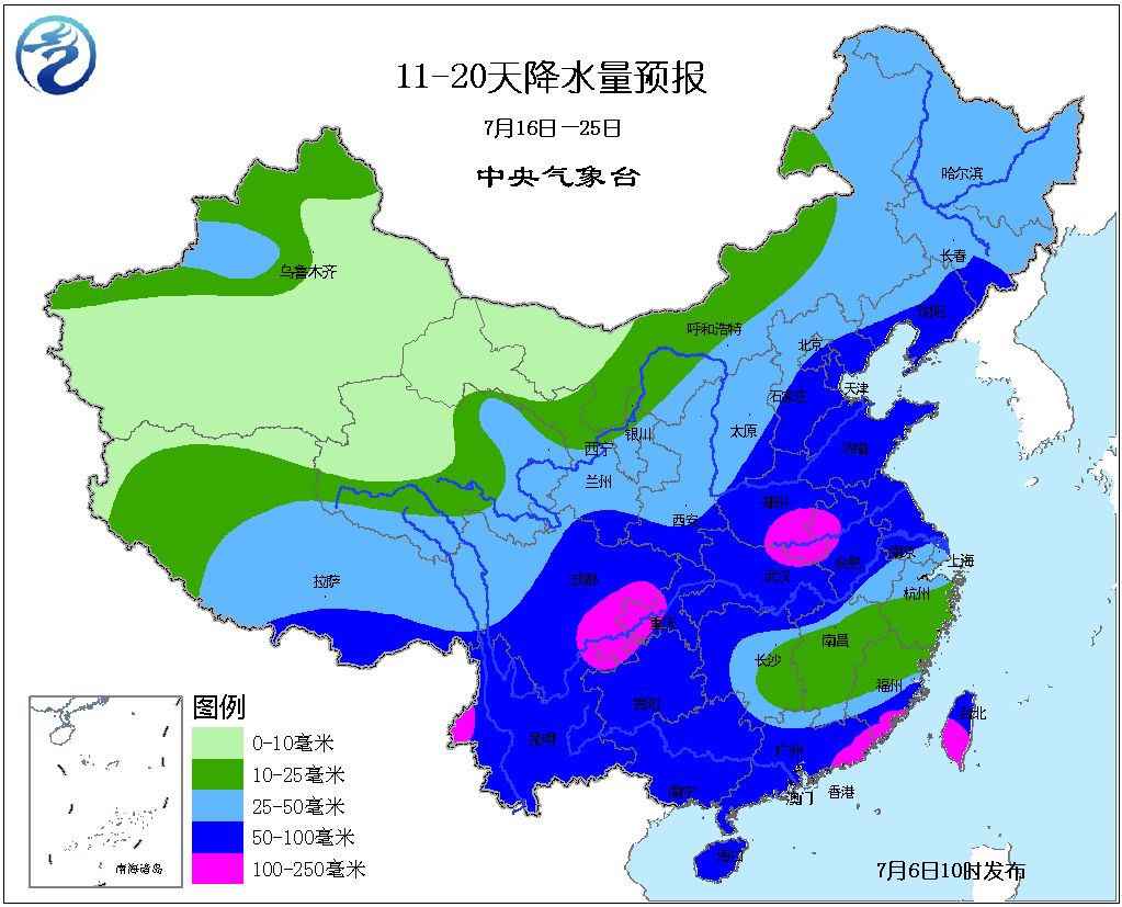 未来十天全国天气预报分析与展望